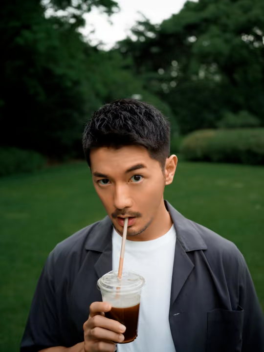 SM出道的胸毛男刘潮天菜！封神2大老公被锁定啦！！