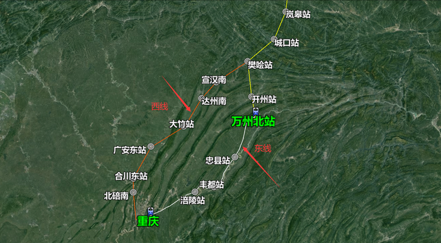 开州厚坝高铁具体规划图片