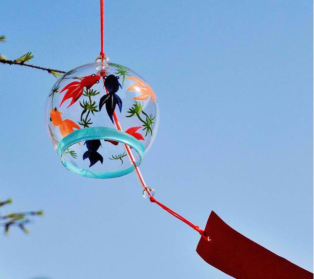 日式风铃,夏日里的一抹清凉与音韵