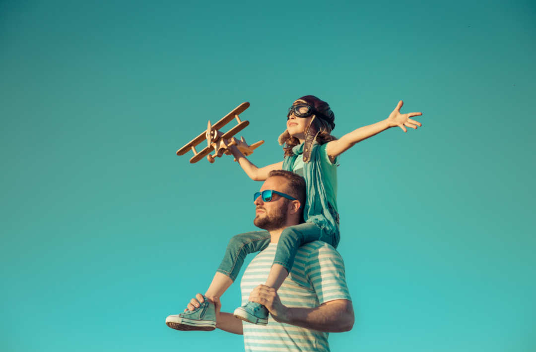 安全感的另一个名字叫父亲。