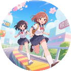 樱花少女跑酷闯关