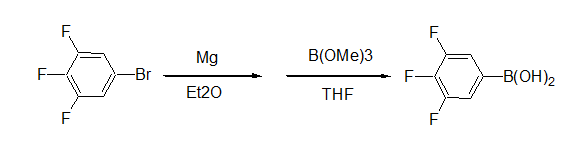 Grinard試劑制備單取代芳基硼酸