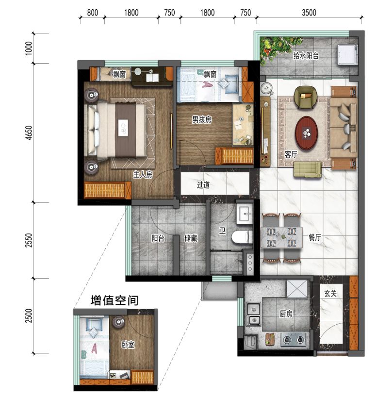 广州增城荔城【*创碧桂园悦山府】建面约86-114㎡精装3-4房、均价14500㎡！