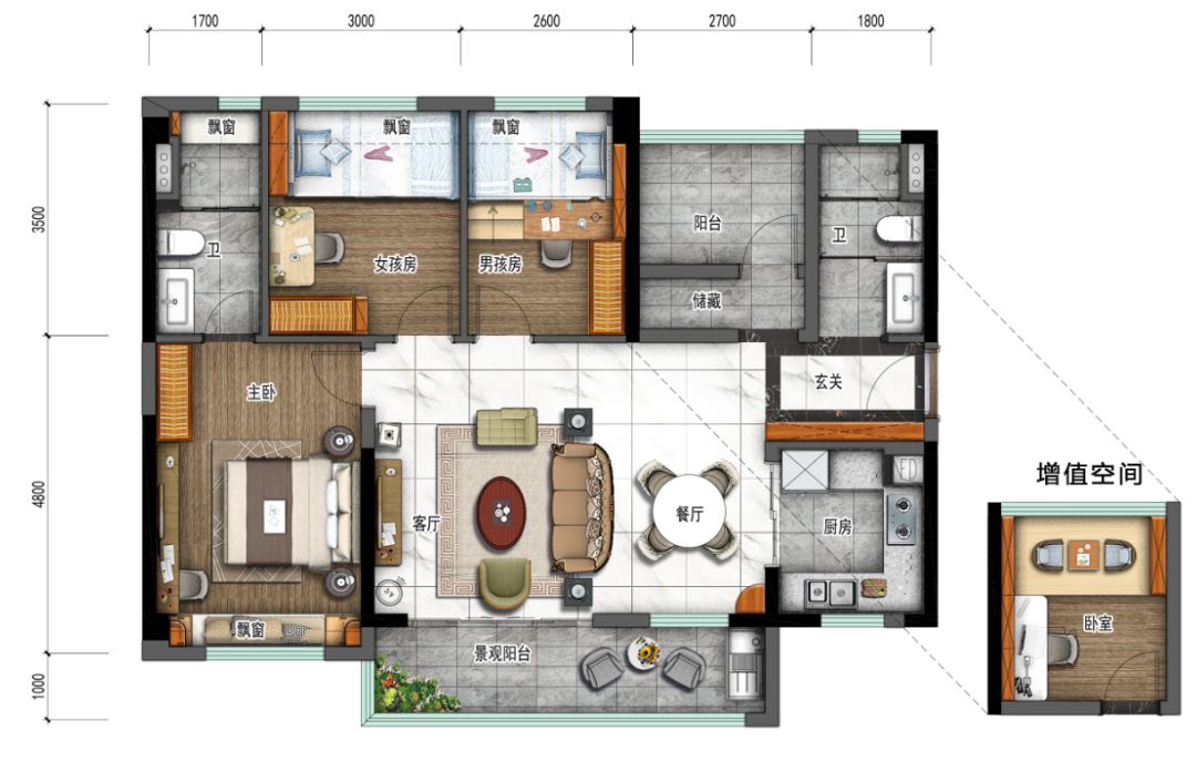 广州增城荔城【*创碧桂园悦山府】建面约86-114㎡精装3-4房、均价14500㎡！