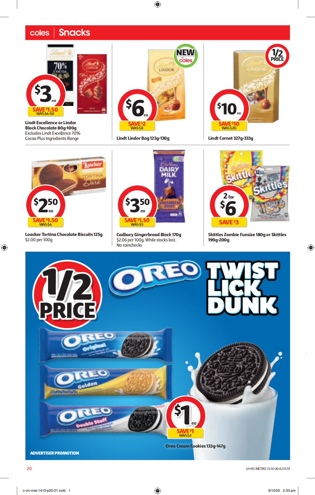 Coles、Woolies半价商品来啦! 就在10月14日-20日，鸡排、杏仁奶、牙膏等打折了（组图） - 25