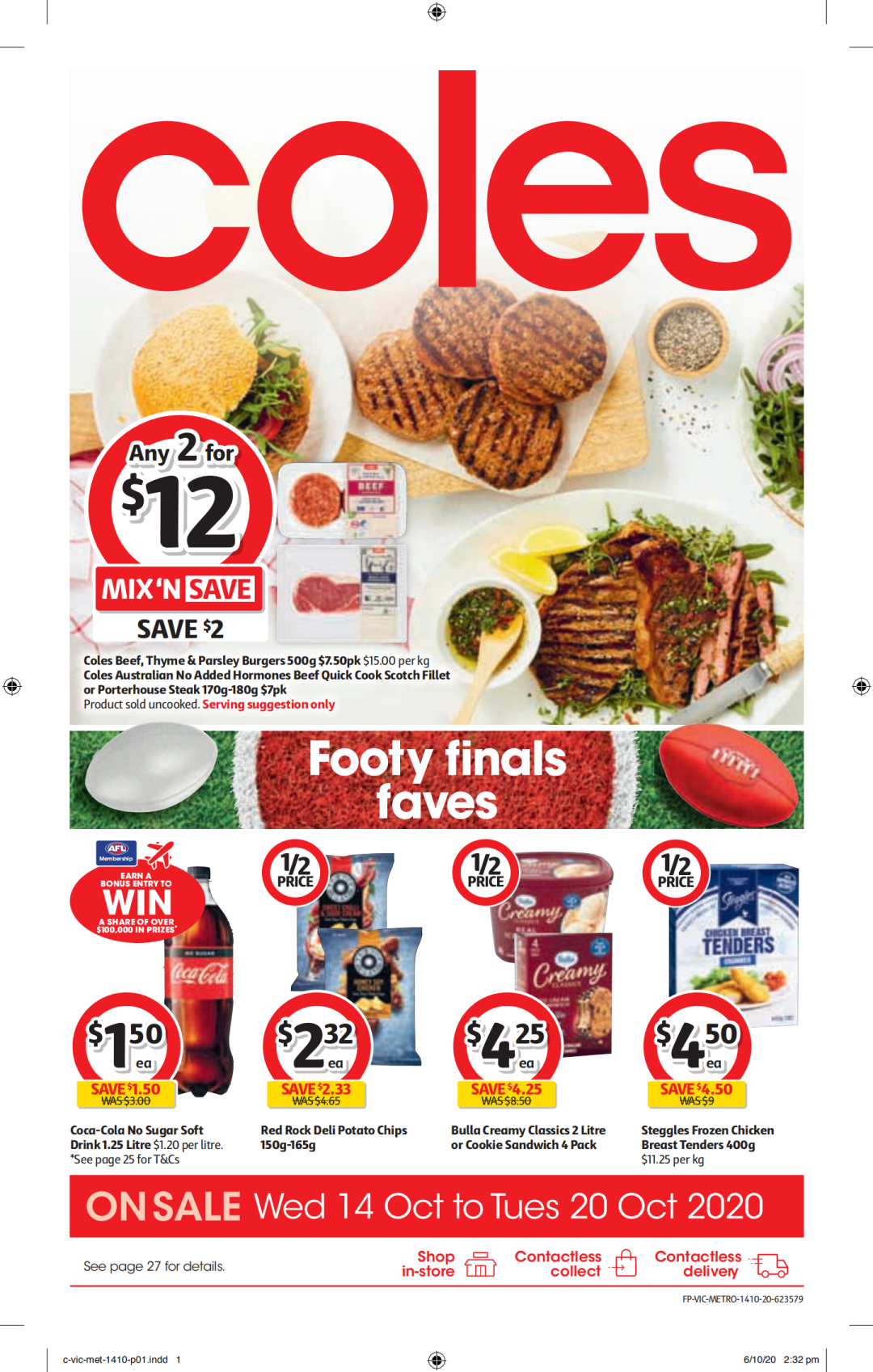 Coles、Woolies半价商品来啦! 就在10月14日-20日，鸡排、杏仁奶、牙膏等打折了（组图） - 11