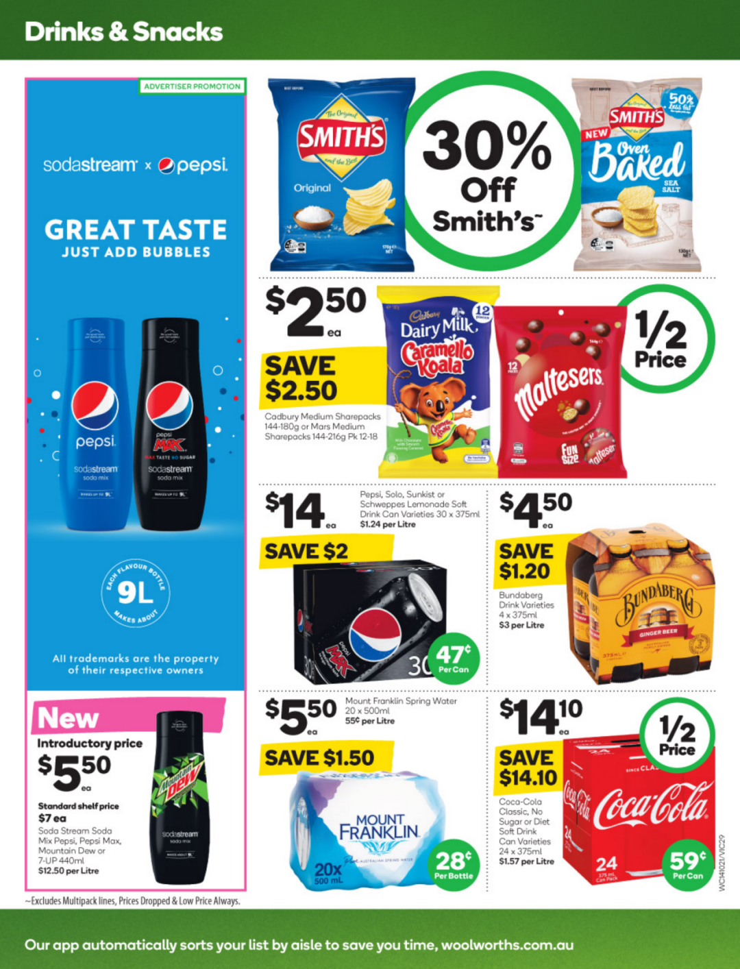 Coles、Woolies半价商品来啦! 就在10月14日-20日，鸡排、杏仁奶、牙膏等打折了（组图） - 49