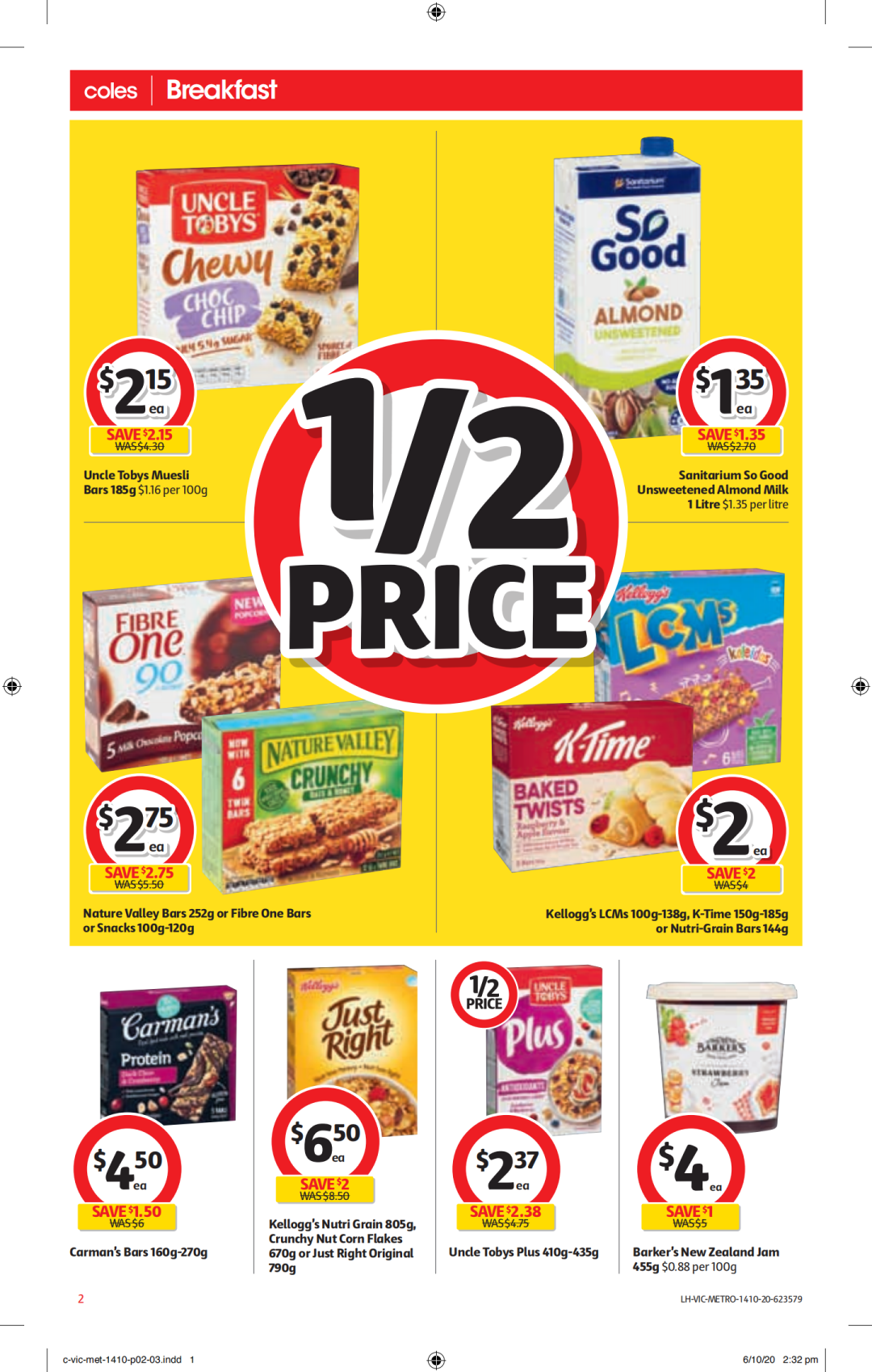Coles、Woolies半价商品来啦! 就在10月14日-20日，鸡排、杏仁奶、牙膏等打折了（组图） - 1