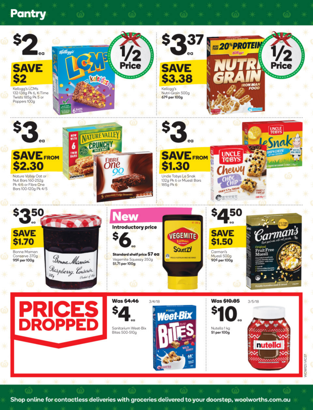 Woolies半价商品信息汇总，就在11月18日-11月24日！大米、橄榄油、BBQ酱降价...（组图） - 28