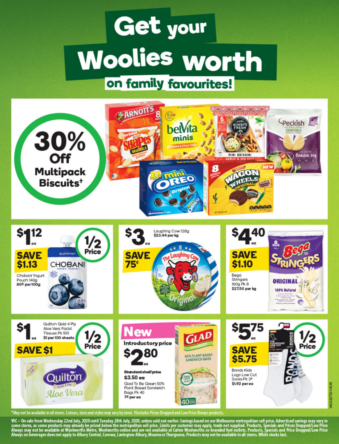 7月22日-28日！Woolies最新打折商品信息汇总，洗护用品半价（组图） - 7