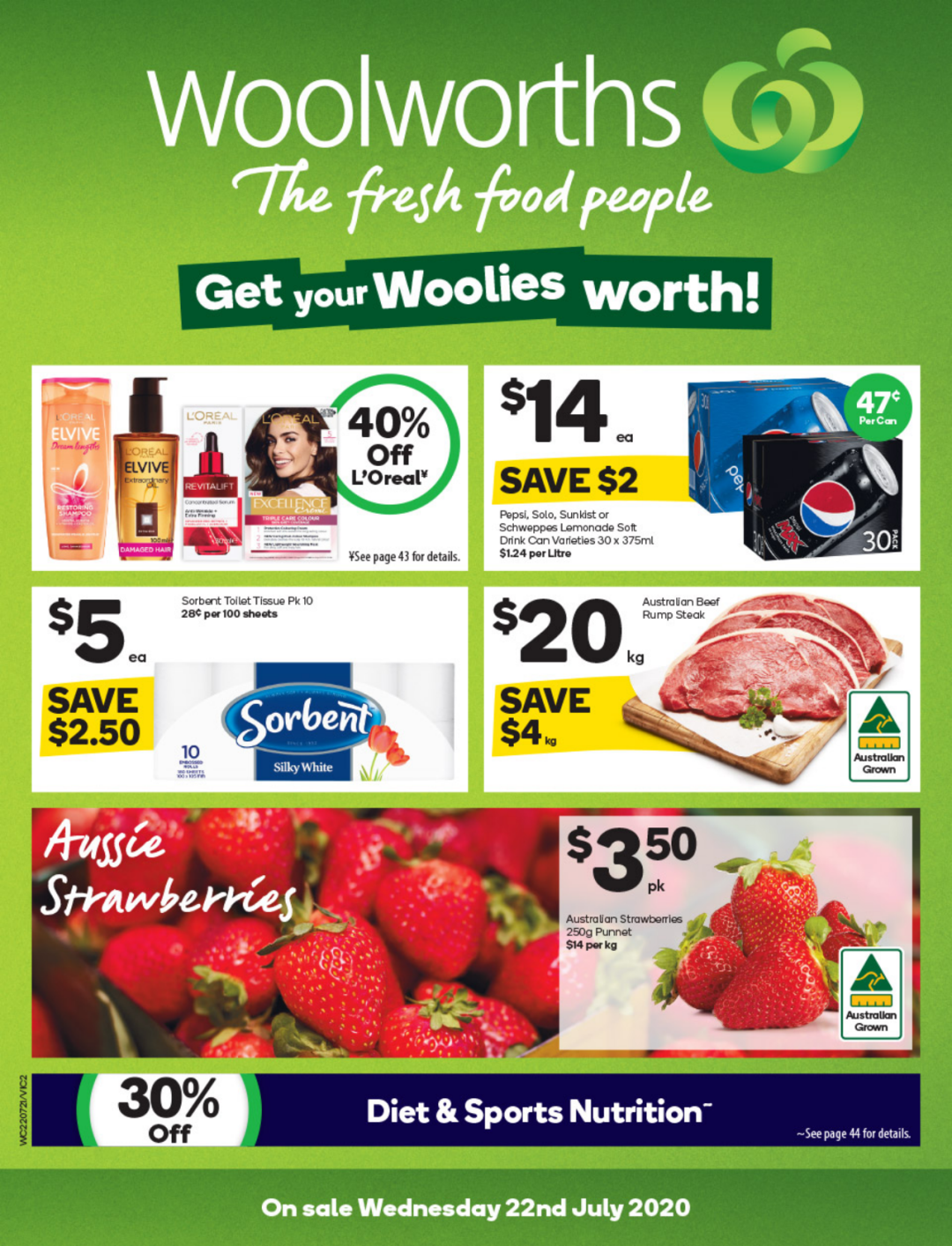 7月22日-28日！Woolies最新打折商品信息汇总，洗护用品半价（组图） - 18