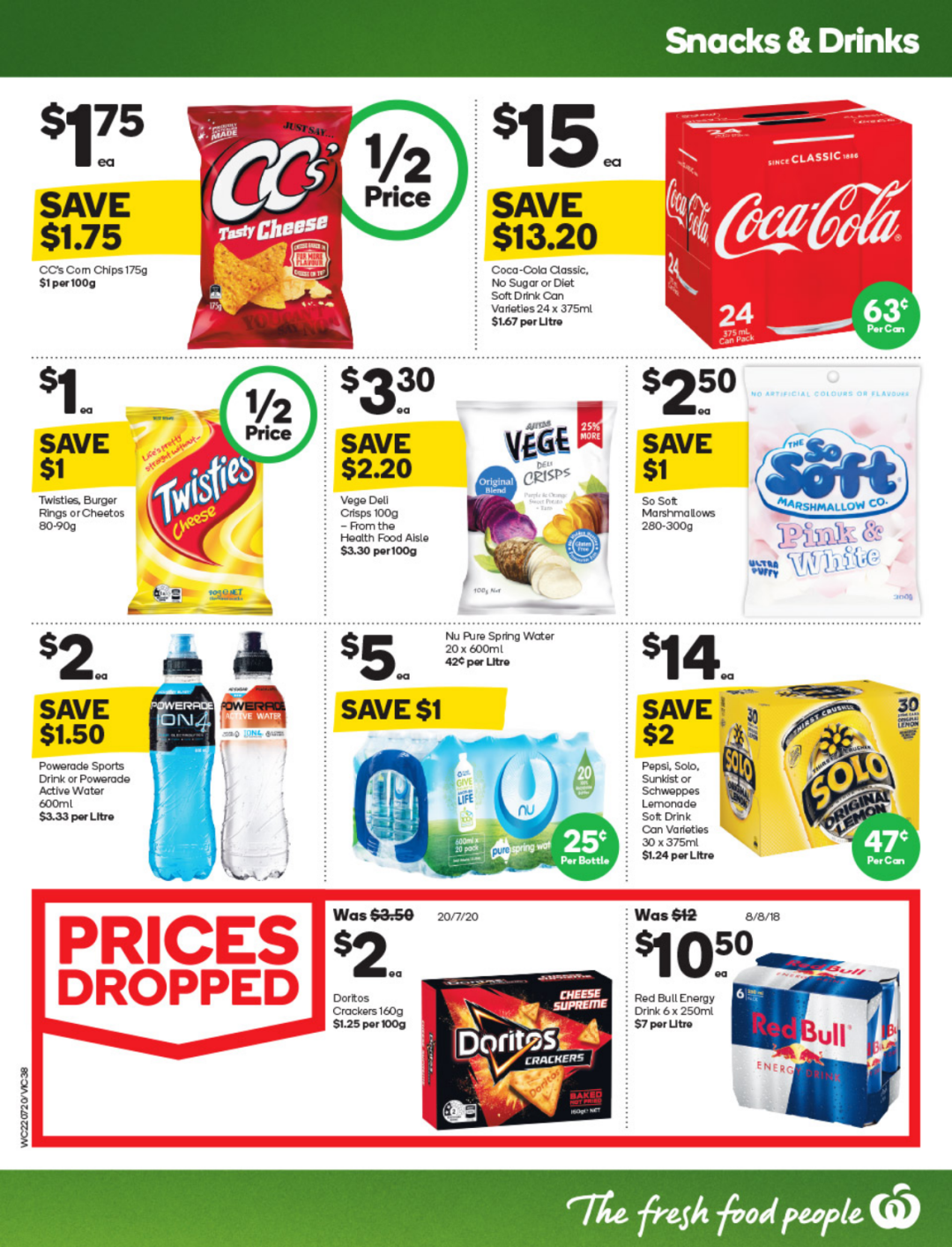 7月22日-28日！Woolies最新打折商品信息汇总，洗护用品半价（组图） - 12