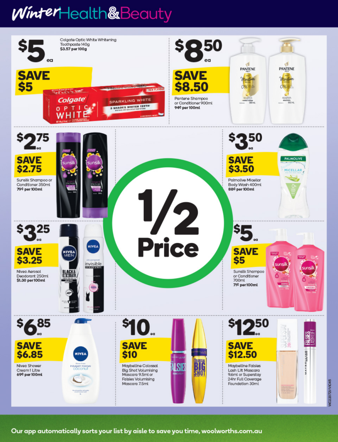 7月22日-28日！Woolies最新打折商品信息汇总，洗护用品半价（组图） - 2