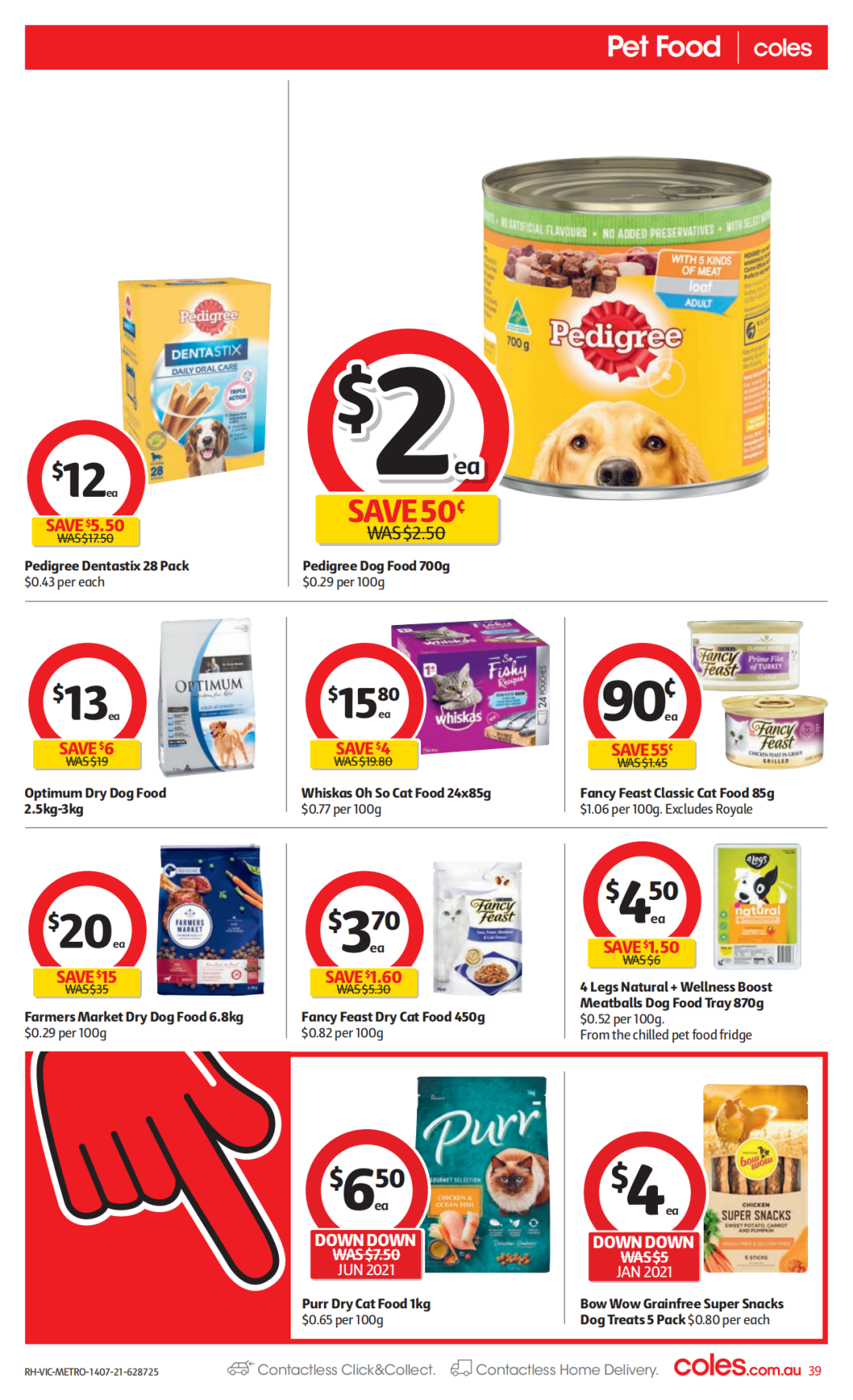 Coles 7月14日-7月20日折扣，红米半价、冻鸭5.6折 - 39