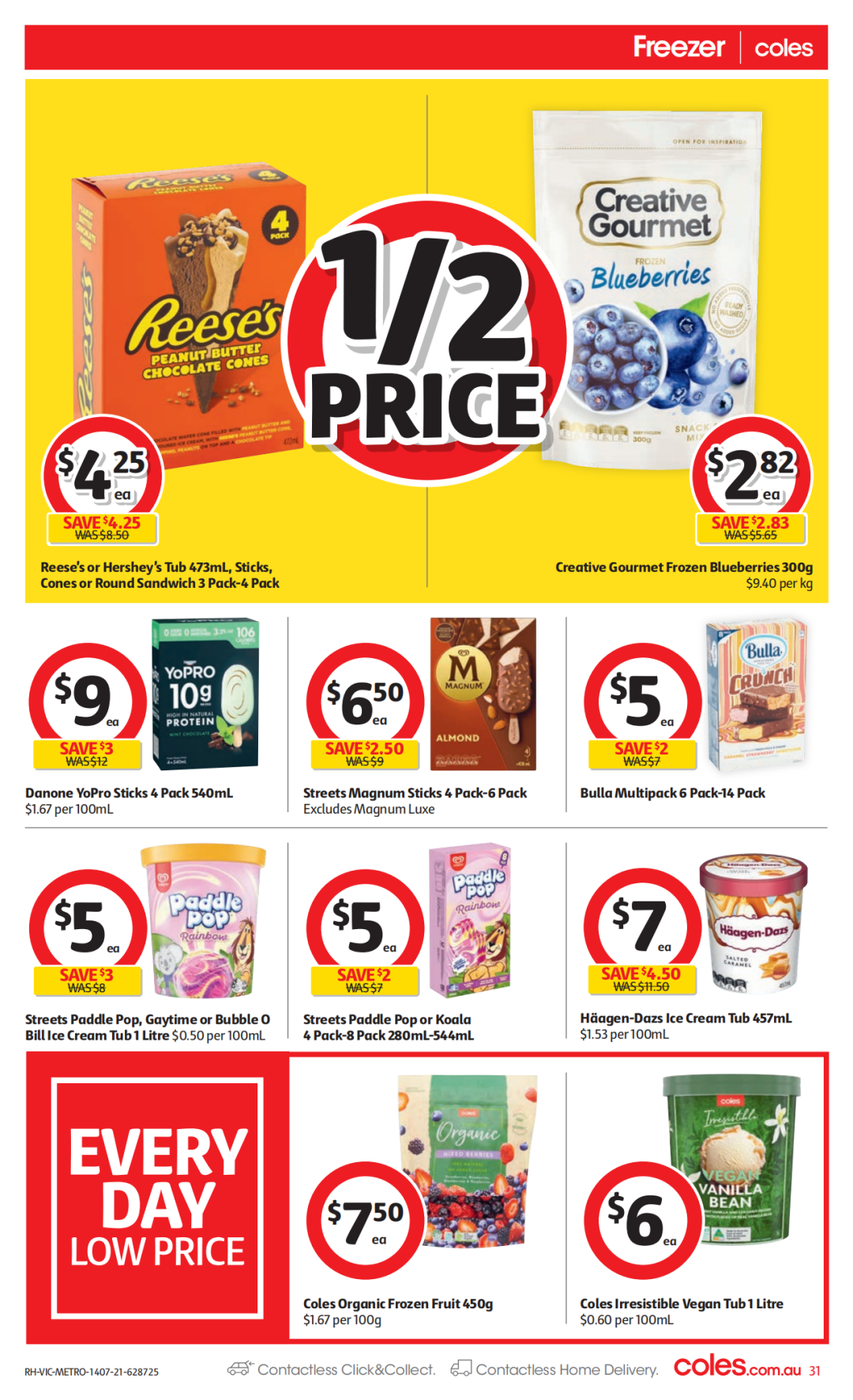 Coles 7月14日-7月20日折扣，红米半价、冻鸭5.6折 - 31