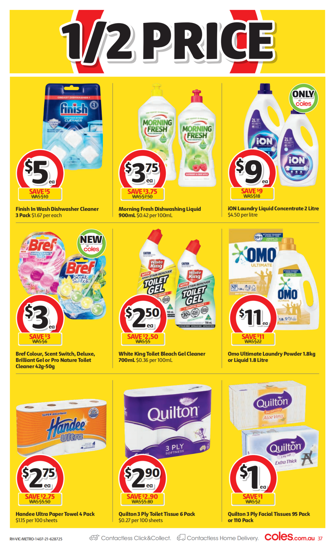 Coles 7月14日-7月20日折扣，红米半价、冻鸭5.6折 - 37