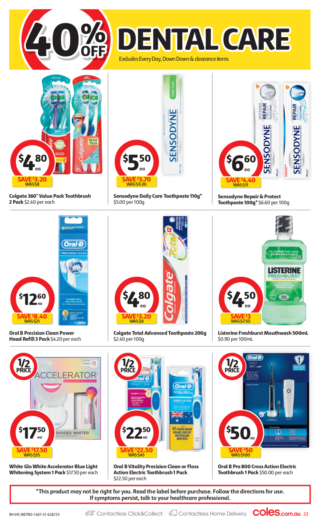 Coles 7月14日-7月20日折扣，红米半价、冻鸭5.6折 - 33