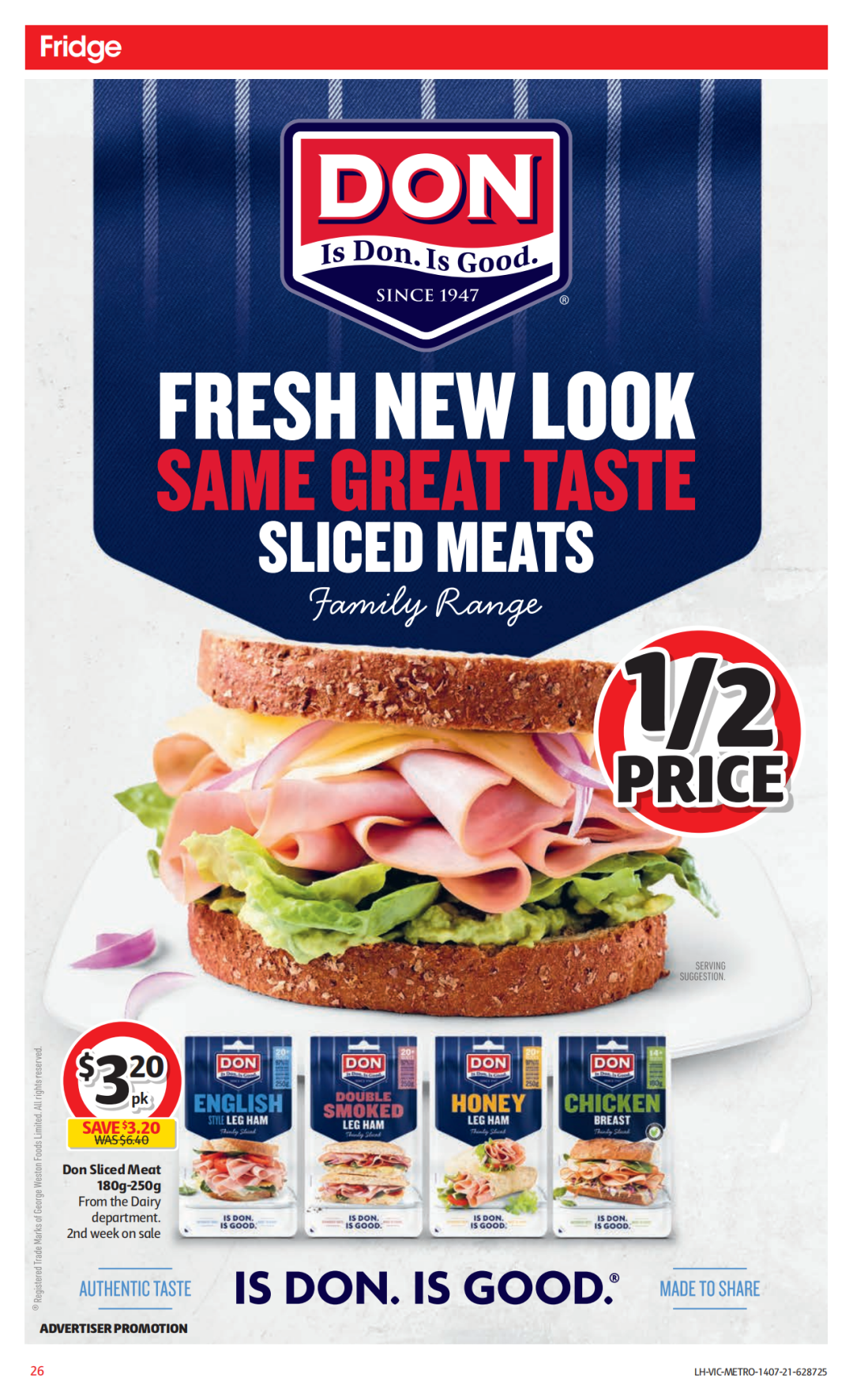 Coles 7月14日-7月20日折扣，红米半价、冻鸭5.6折 - 26