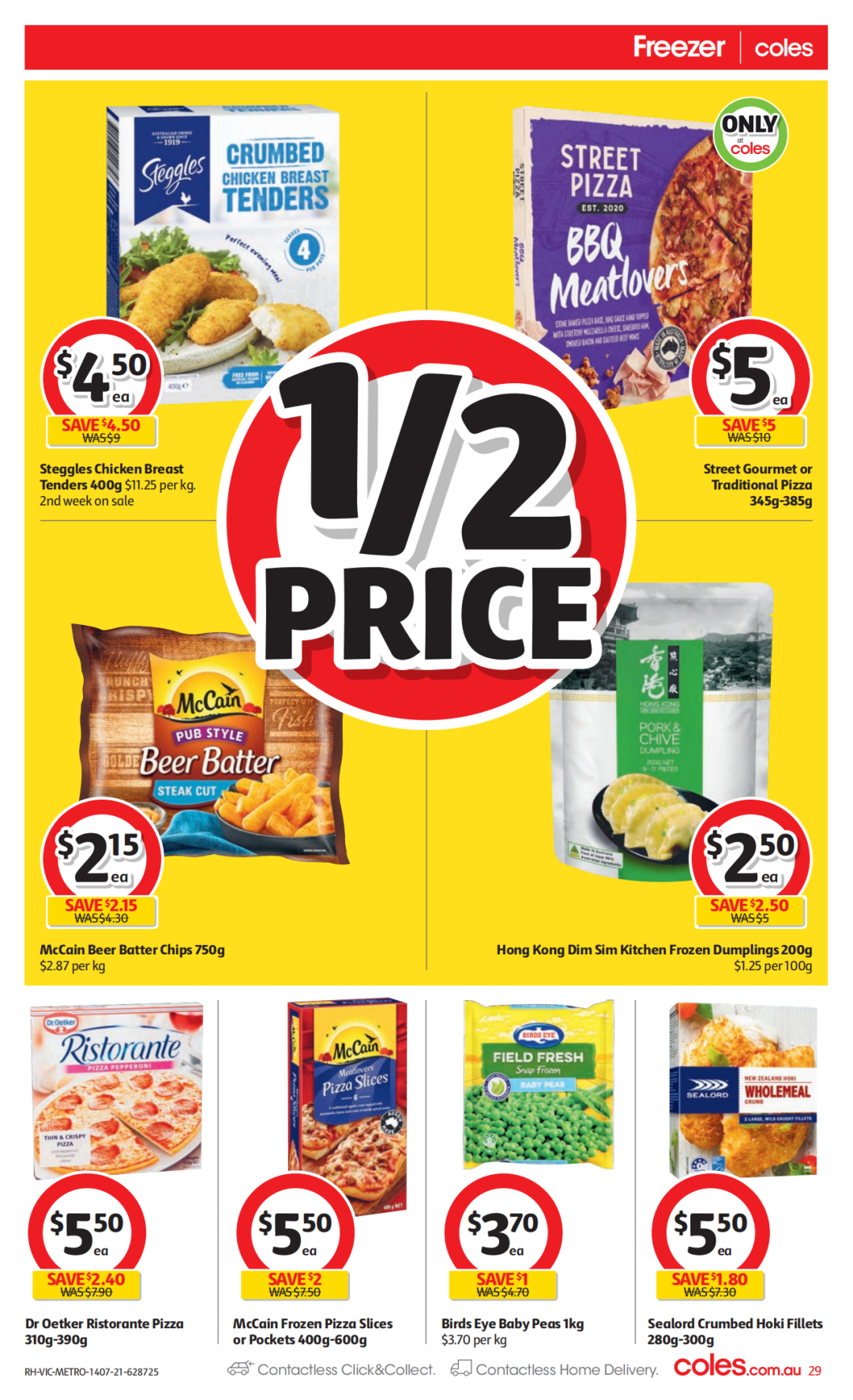 Coles 7月14日-7月20日折扣，红米半价、冻鸭5.6折 - 29