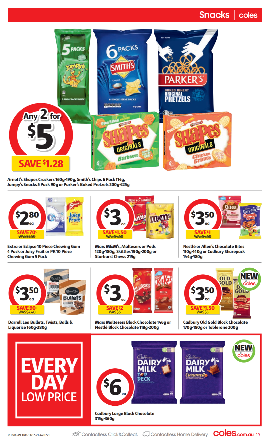 Coles 7月14日-7月20日折扣，红米半价、冻鸭5.6折 - 19