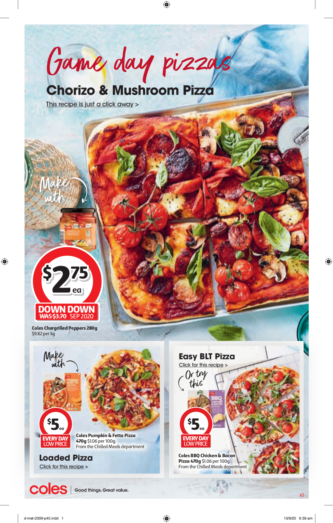 Coles 9月23日-9月29日折扣，虾饺、冰淇淋、纸尿裤半价 - 45