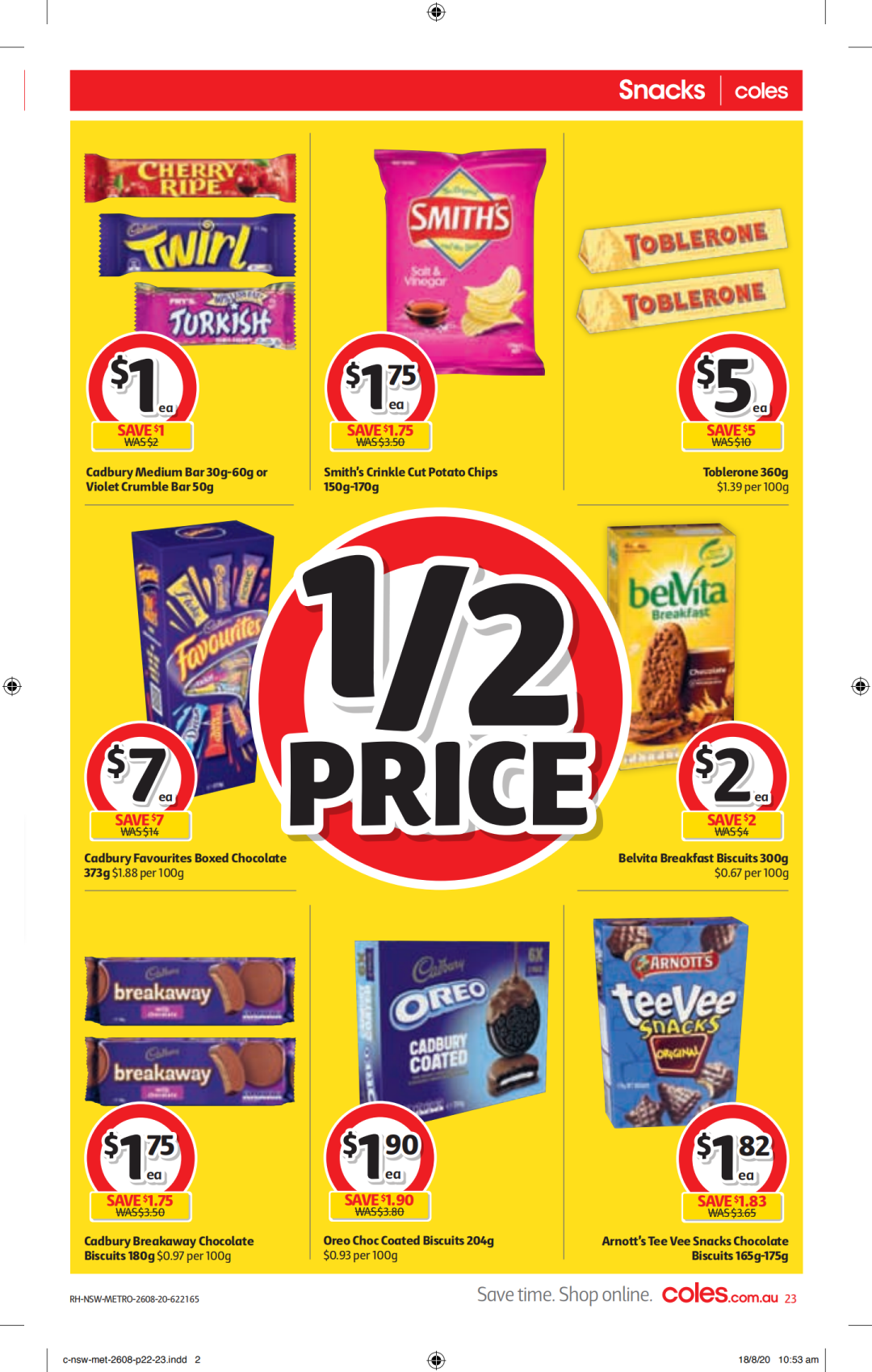 Coles、Woolworths最新折扣商品来啦！就在8月26日-9月1日，好奇纸尿裤半价...（组图） - 10