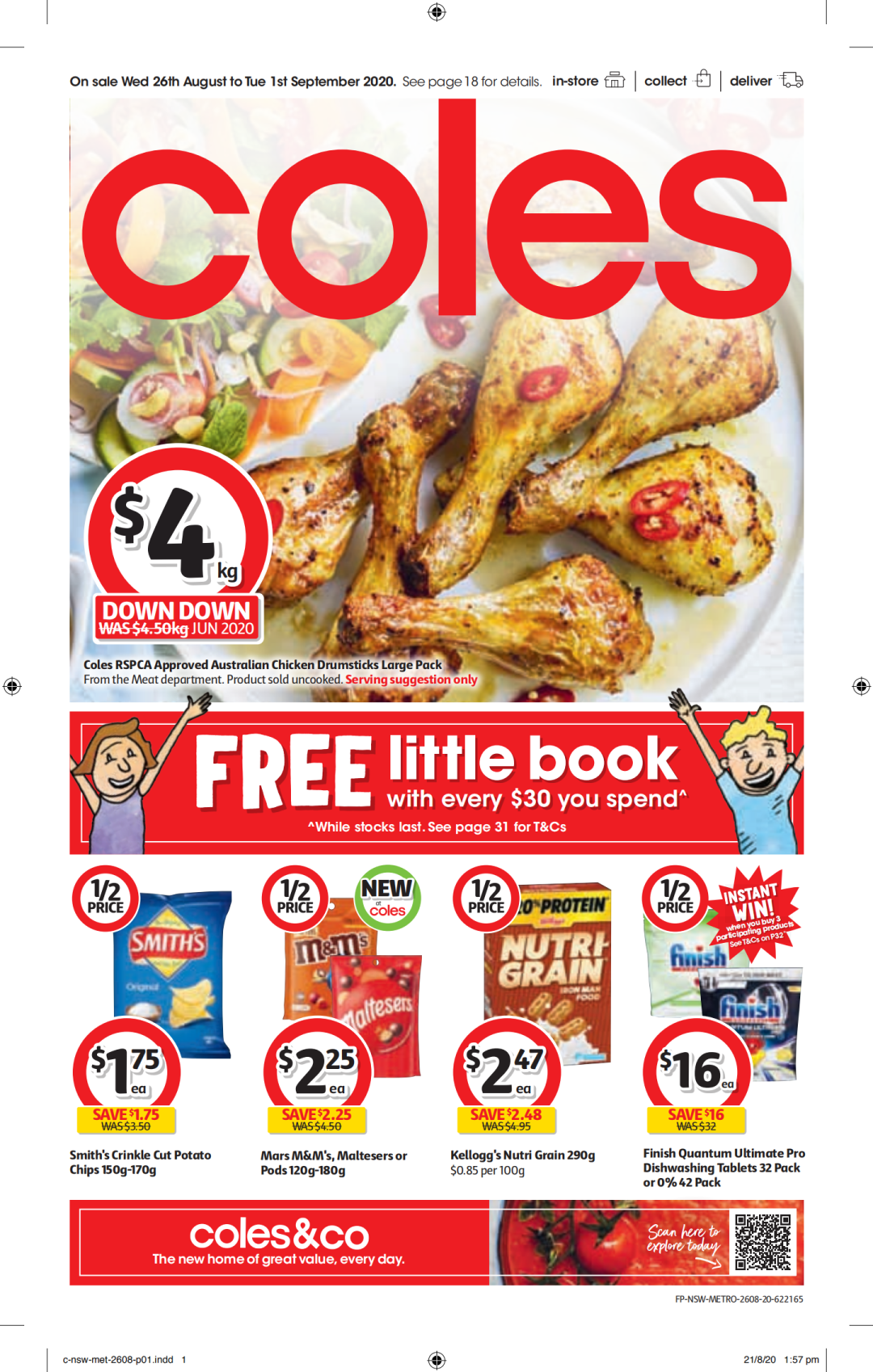 Coles、Woolworths最新折扣商品来啦！就在8月26日-9月1日，好奇纸尿裤半价...（组图） - 16
