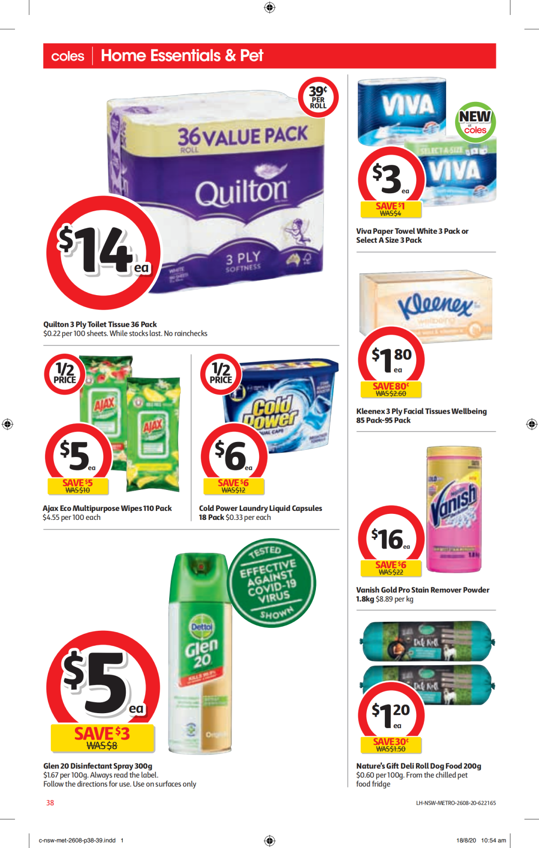 Coles、Woolworths最新折扣商品来啦！就在8月26日-9月1日，好奇纸尿裤半价...（组图） - 33
