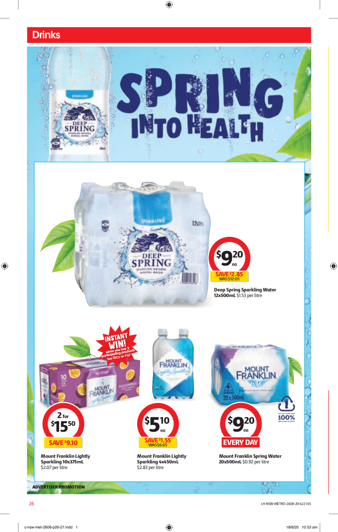 Coles、Woolworths最新折扣商品来啦！就在8月26日-9月1日，好奇纸尿裤半价...（组图） - 28