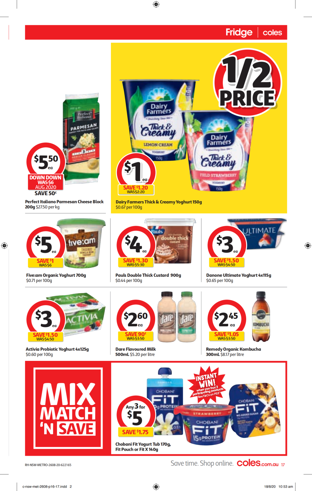 Coles、Woolworths最新折扣商品来啦！就在8月26日-9月1日，好奇纸尿裤半价...（组图） - 8