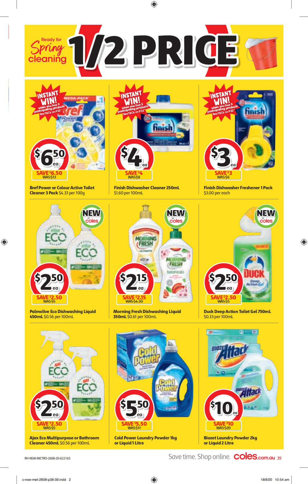 Coles、Woolworths最新折扣商品来啦！就在8月26日-9月1日，好奇纸尿裤半价...（组图） - 2
