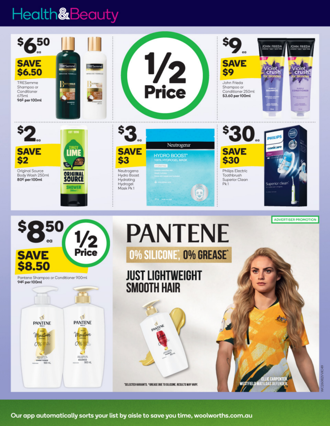 Coles、Woolworths最新折扣商品来啦！就在8月26日-9月1日，好奇纸尿裤半价...（组图） - 48