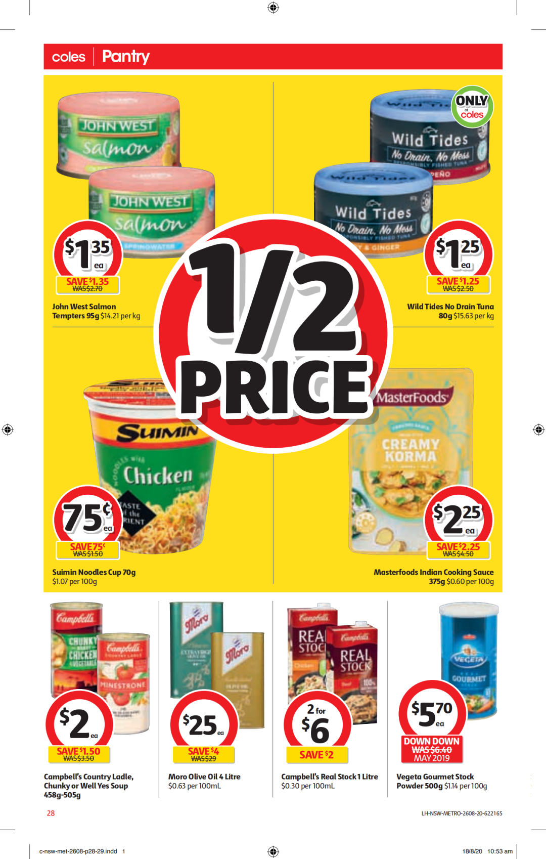 Coles、Woolworths最新折扣商品来啦！就在8月26日-9月1日，好奇纸尿裤半价...（组图） - 5