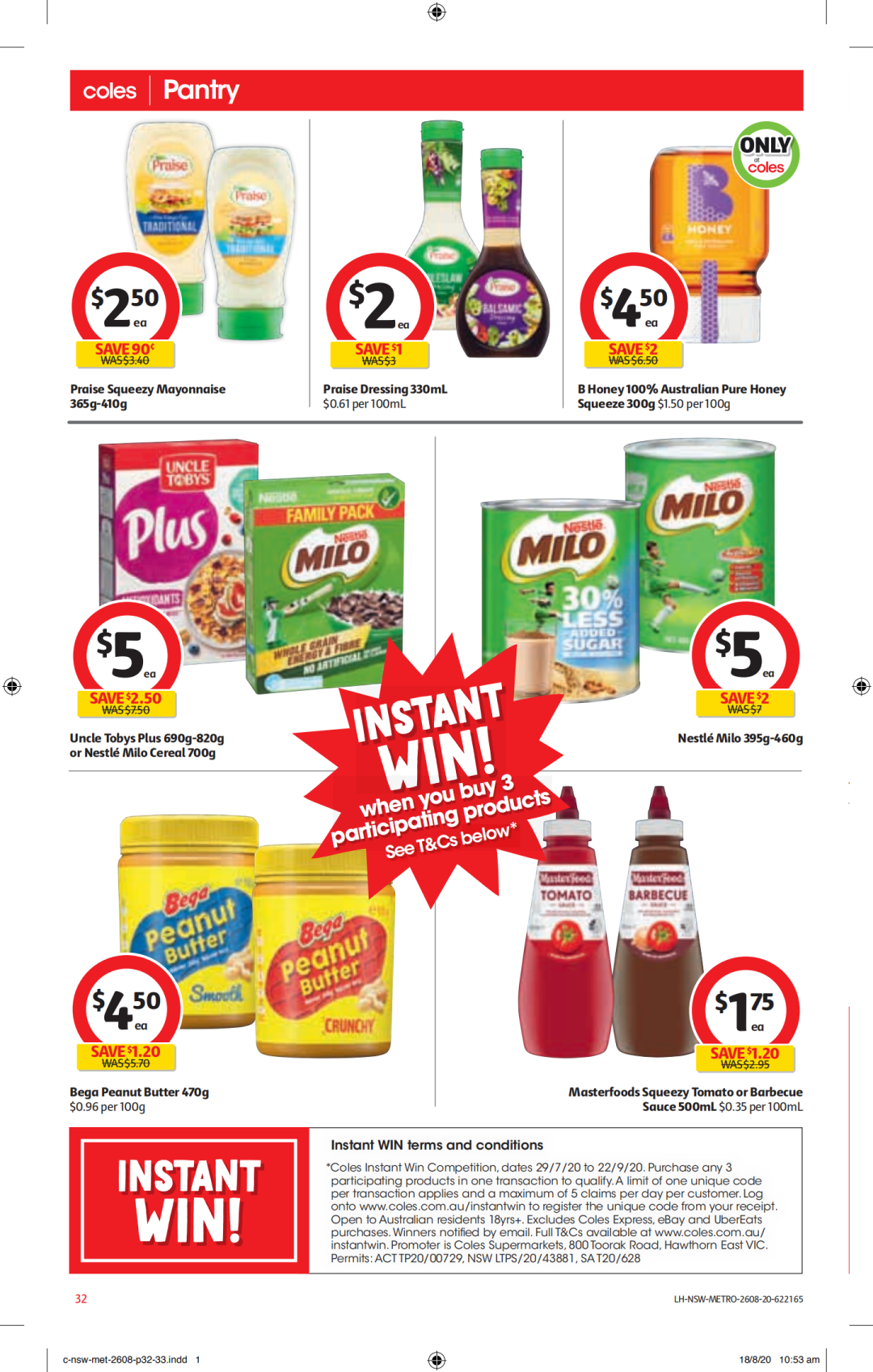 Coles、Woolworths最新折扣商品来啦！就在8月26日-9月1日，好奇纸尿裤半价...（组图） - 31