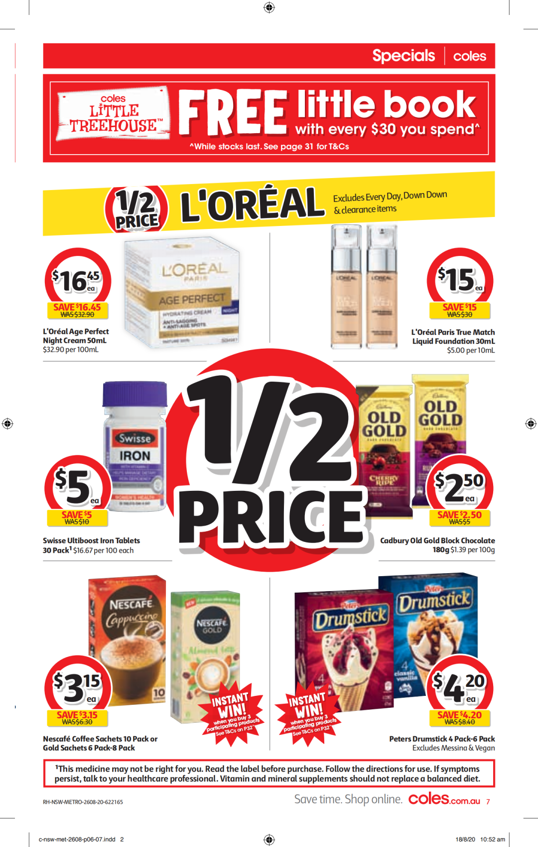 Coles、Woolworths最新折扣商品来啦！就在8月26日-9月1日，好奇纸尿裤半价...（组图） - 15