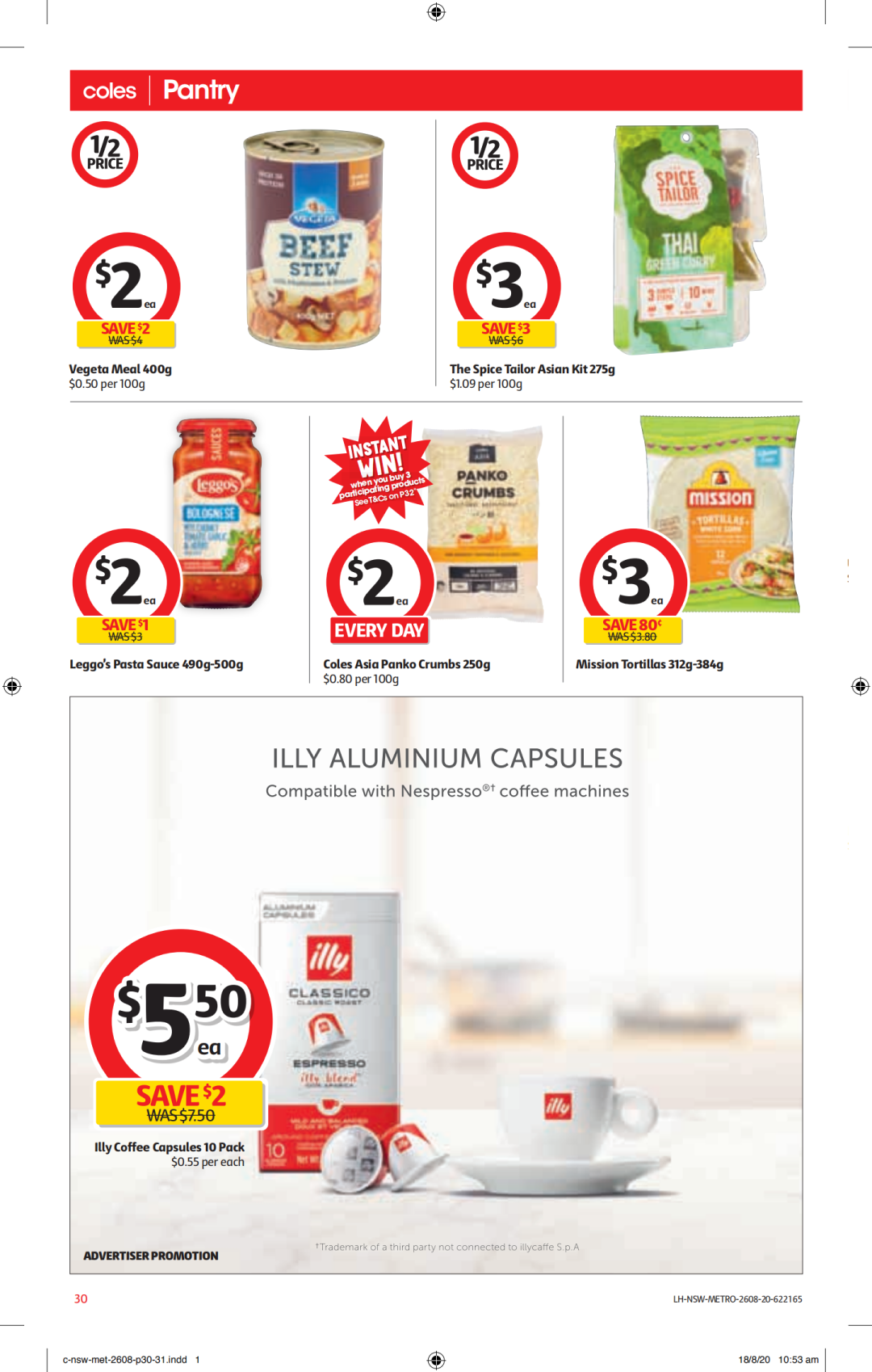 Coles、Woolworths最新折扣商品来啦！就在8月26日-9月1日，好奇纸尿裤半价...（组图） - 29