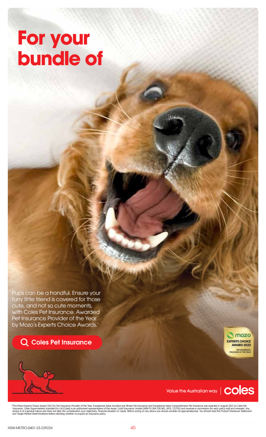 Coles 1月4日-1月10日折扣，洗碗精、蛋白粉半价（组图） - 40