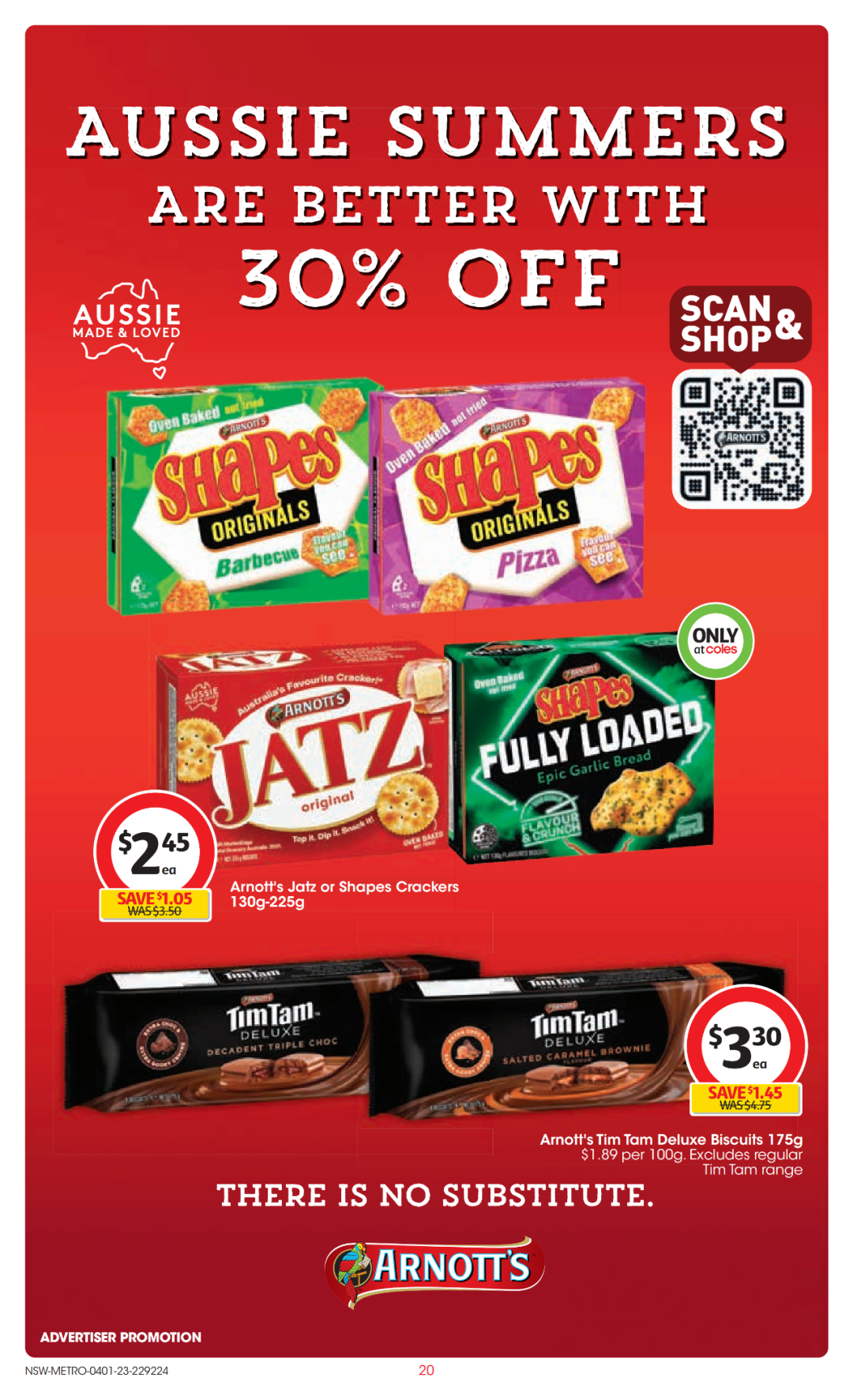 Coles 1月4日-1月10日折扣，洗碗精、蛋白粉半价（组图） - 20