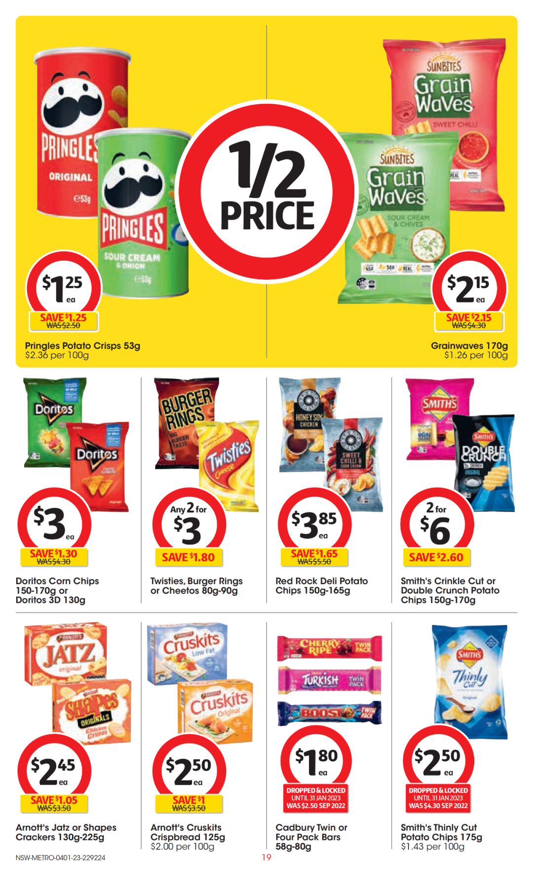 Coles 1月4日-1月10日折扣，洗碗精、蛋白粉半价（组图） - 19
