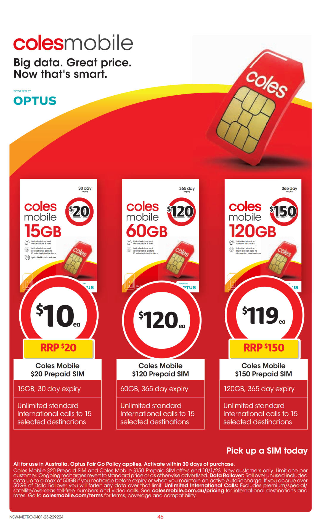Coles 1月4日-1月10日折扣，洗碗精、蛋白粉半价（组图） - 46