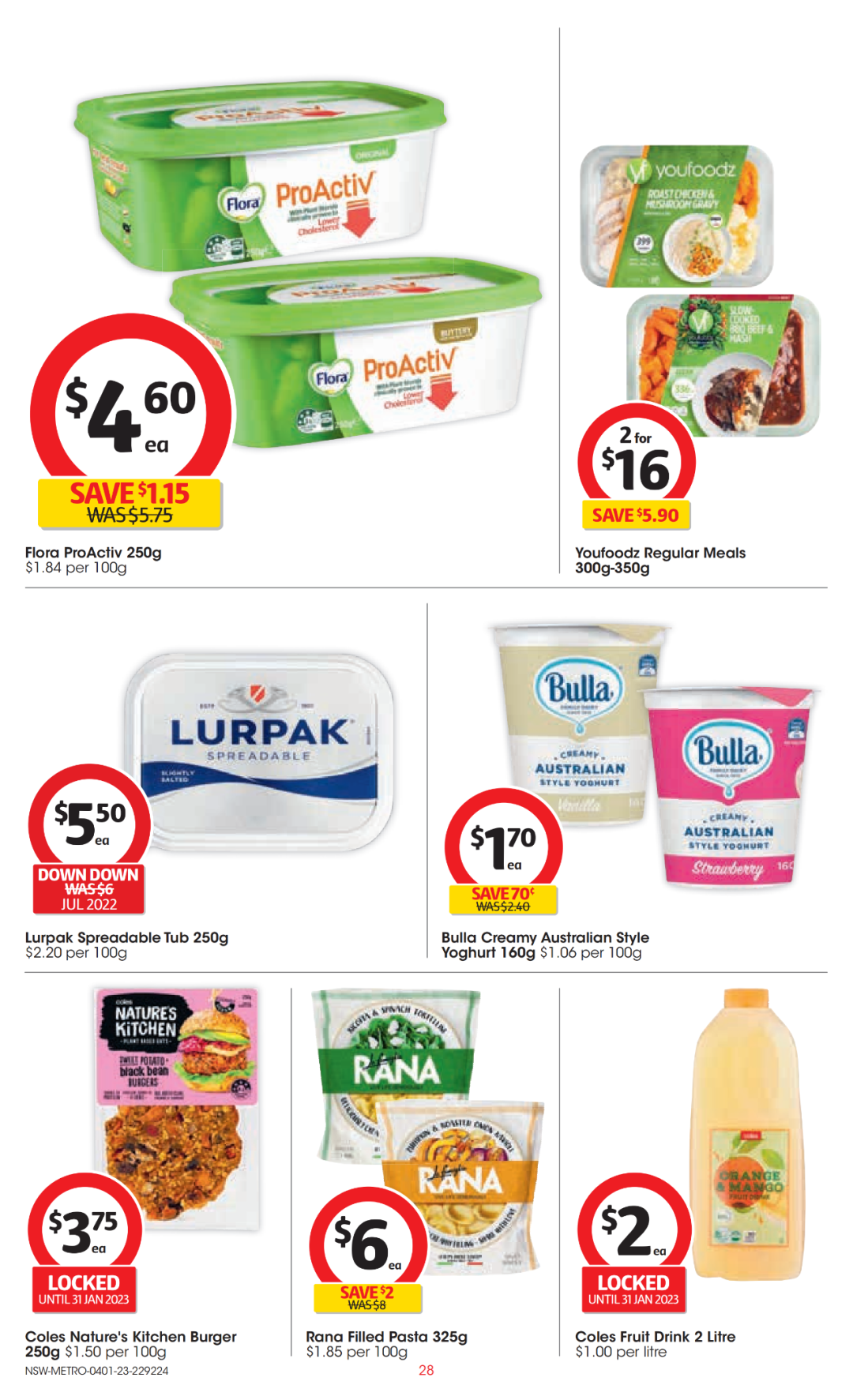 Coles 1月4日-1月10日折扣，洗碗精、蛋白粉半价（组图） - 28