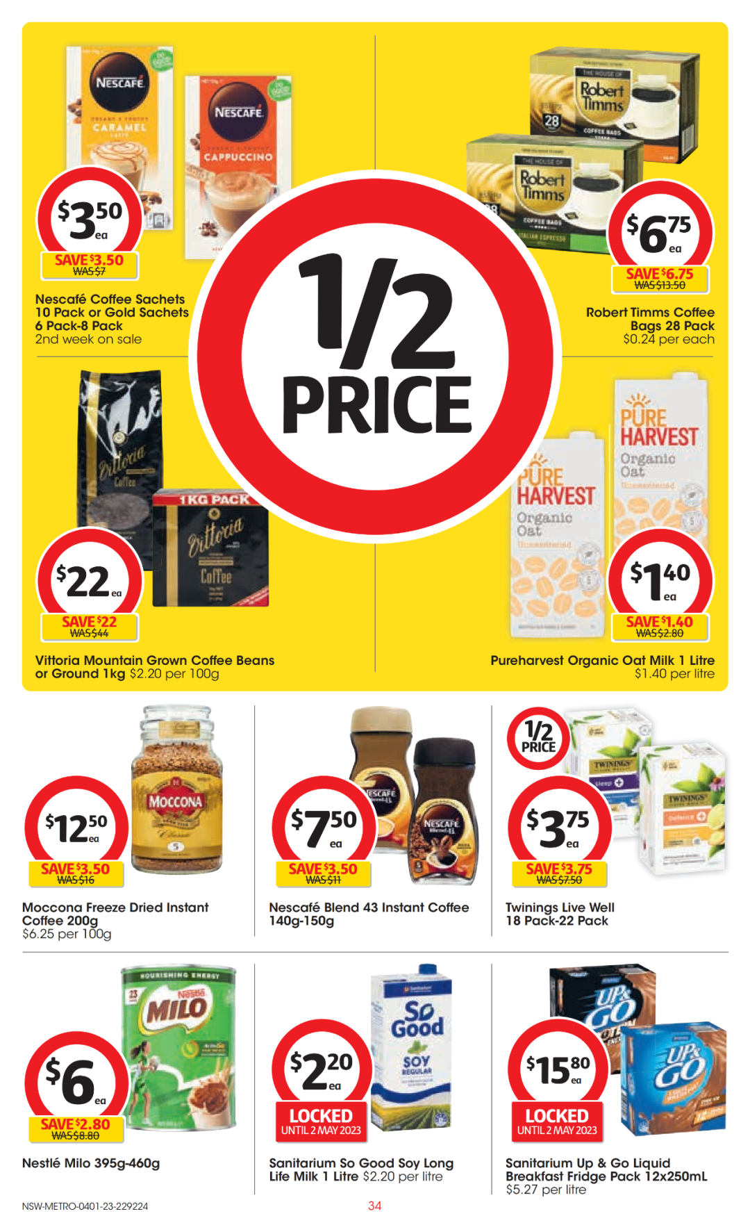 Coles 1月4日-1月10日折扣，洗碗精、蛋白粉半价（组图） - 34