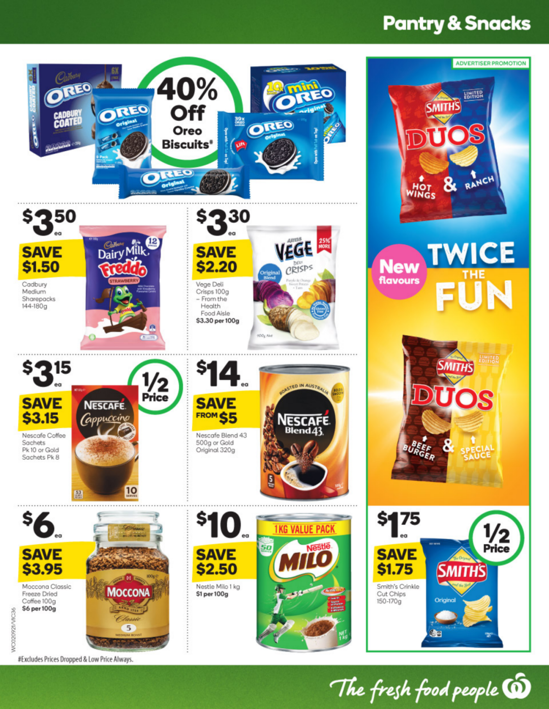 Coles 、Woolies折扣！就在9月2日-9月8日，猪肉煎饺、油、甜点半价（组图） - 53