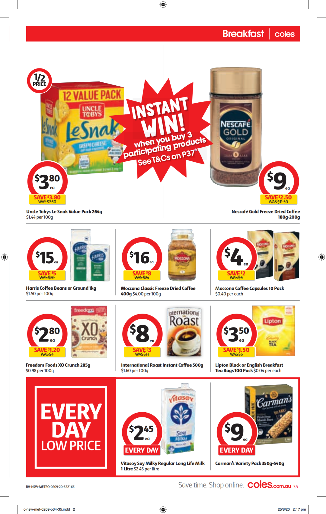 Coles 、Woolies折扣！就在9月2日-9月8日，猪肉煎饺、油、甜点半价（组图） - 33