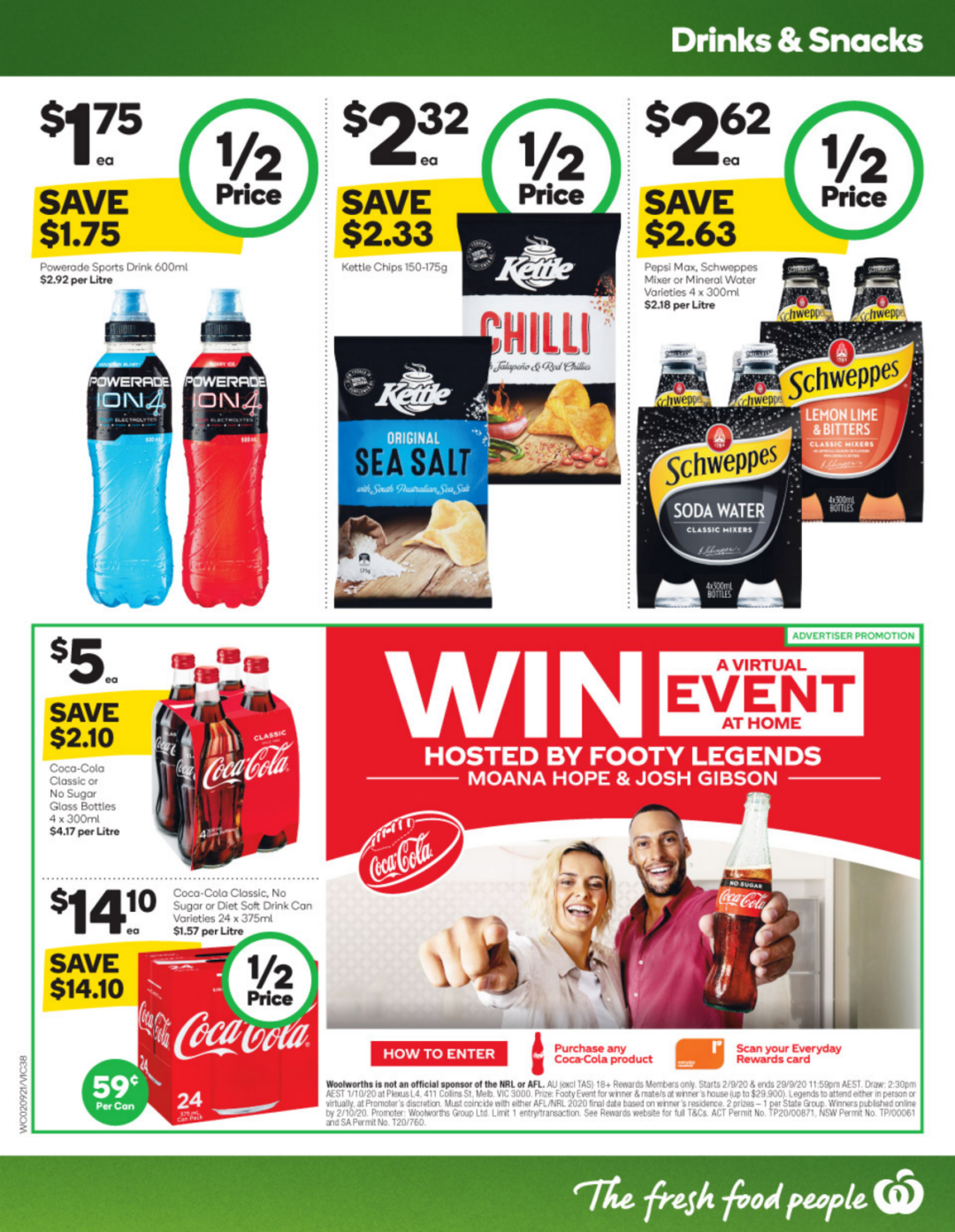Coles 、Woolies折扣！就在9月2日-9月8日，猪肉煎饺、油、甜点半价（组图） - 47