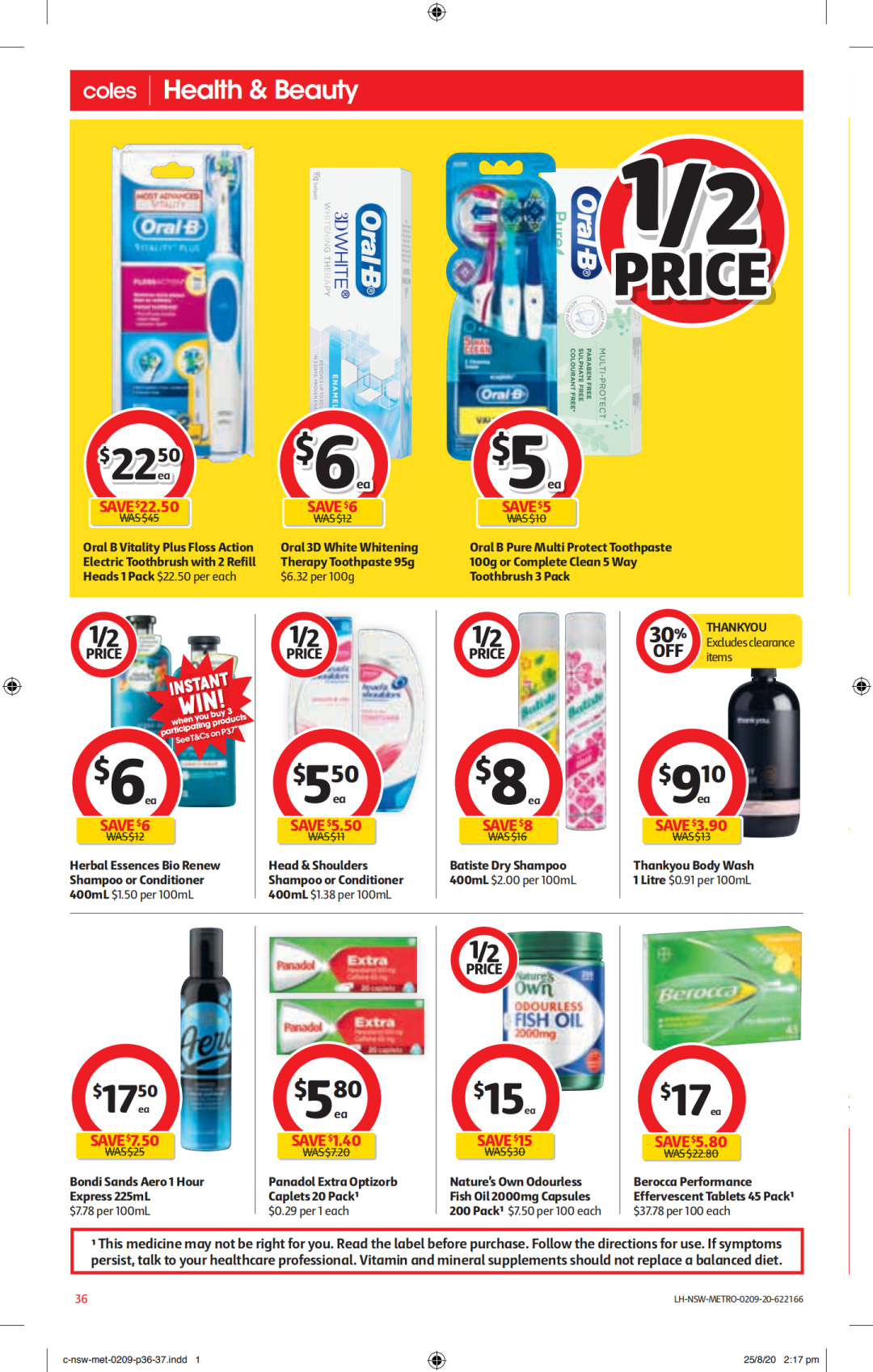 Coles 、Woolies折扣！就在9月2日-9月8日，猪肉煎饺、油、甜点半价（组图） - 12