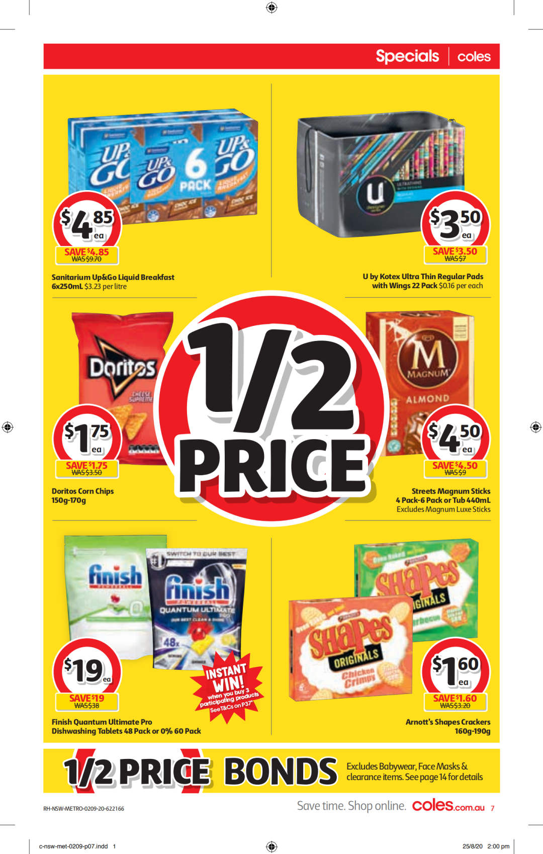 Coles 、Woolies折扣！就在9月2日-9月8日，猪肉煎饺、油、甜点半价（组图） - 1