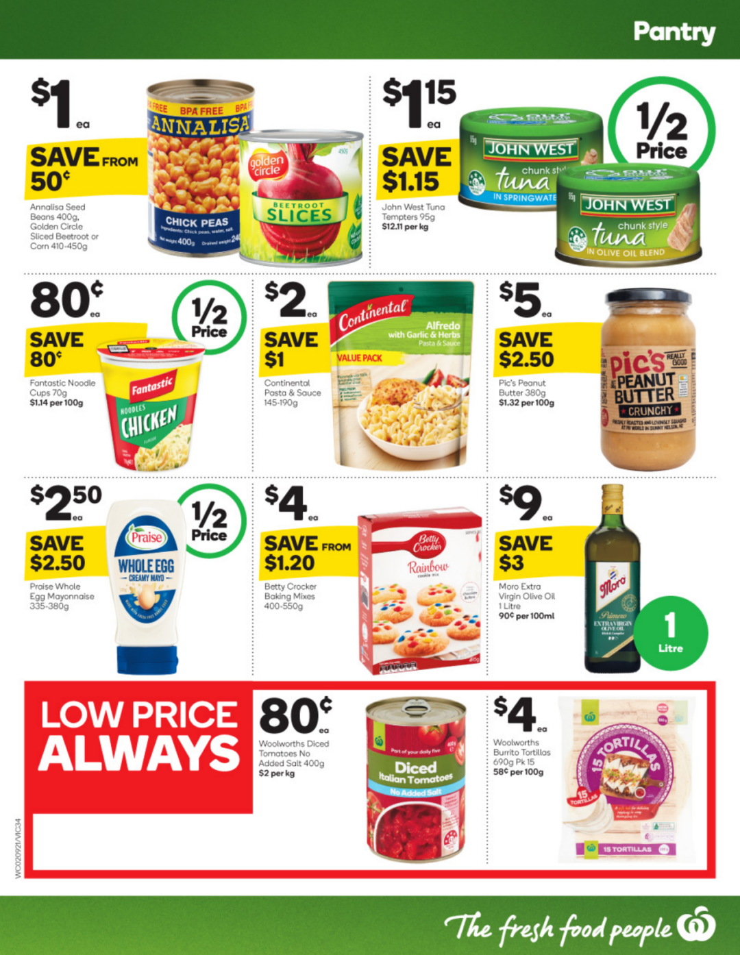 Coles 、Woolies折扣！就在9月2日-9月8日，猪肉煎饺、油、甜点半价（组图） - 46