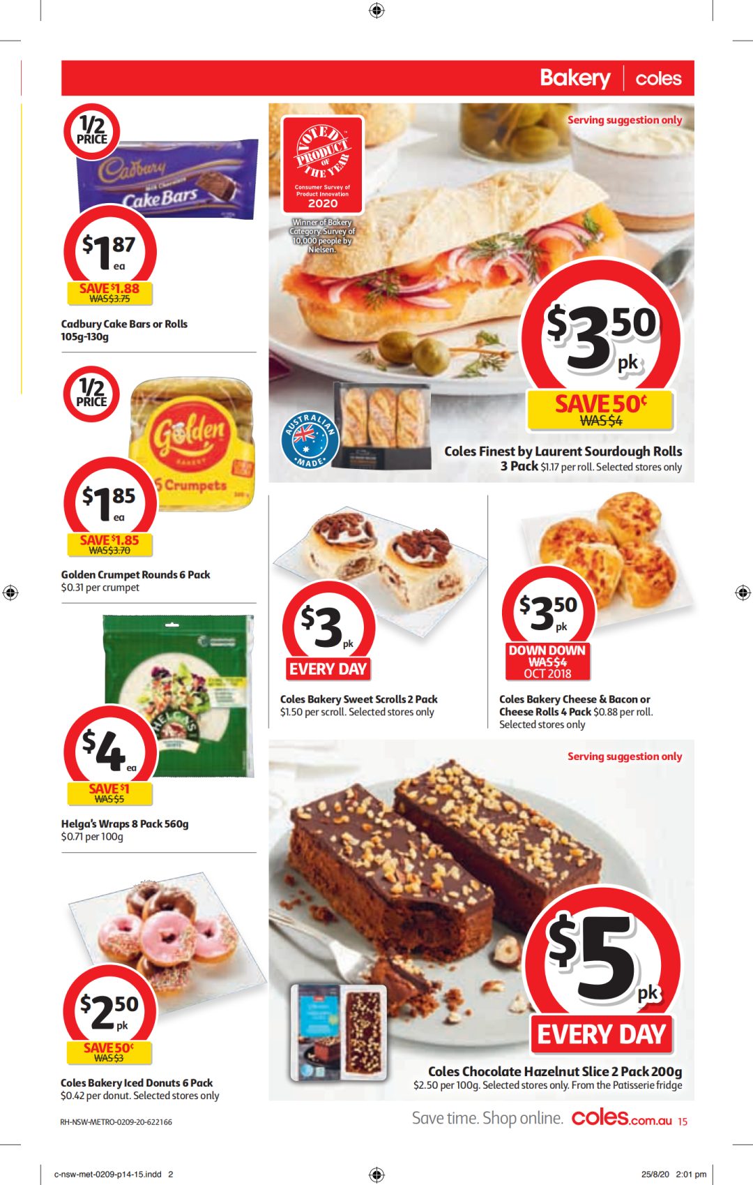 Coles 、Woolies折扣！就在9月2日-9月8日，猪肉煎饺、油、甜点半价（组图） - 21
