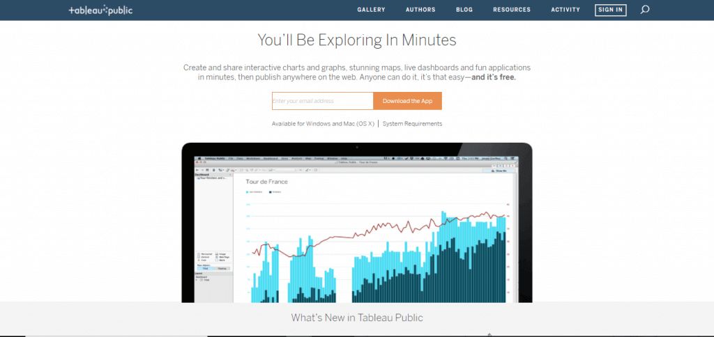 强烈推荐 20 个免费和开源数据可视化工具